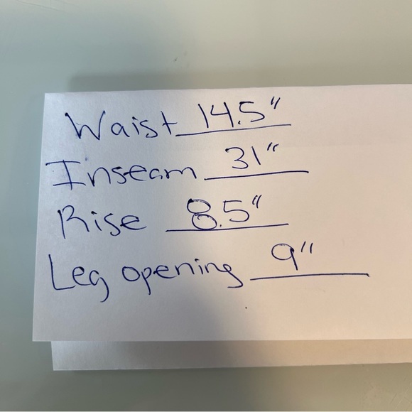 Theory Dark Blue Flare Jeans - Picture 8 of 8